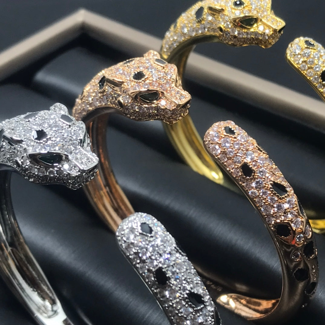 Aura PANTHERE BIG BRACELET DIAMONDS