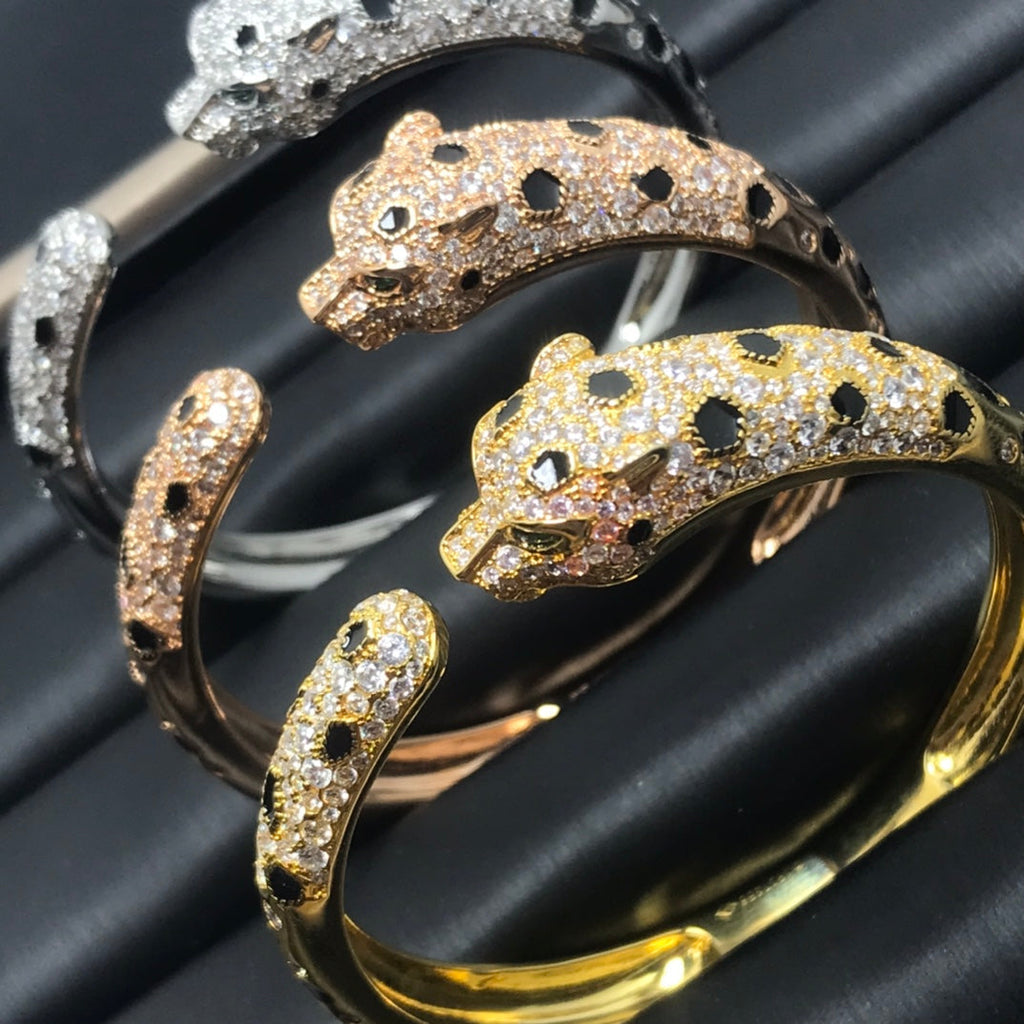 Aura PANTHERE BIG BRACELET DIAMONDS