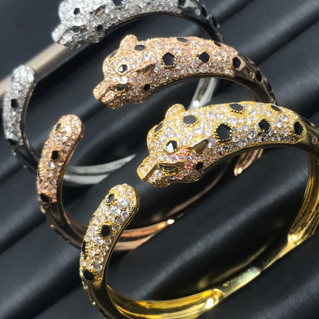 Aura PANTHERE BIG BRACELET DIAMONDS