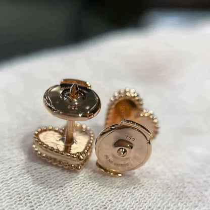 Aura HEART KARNEOL OHRSTECKER