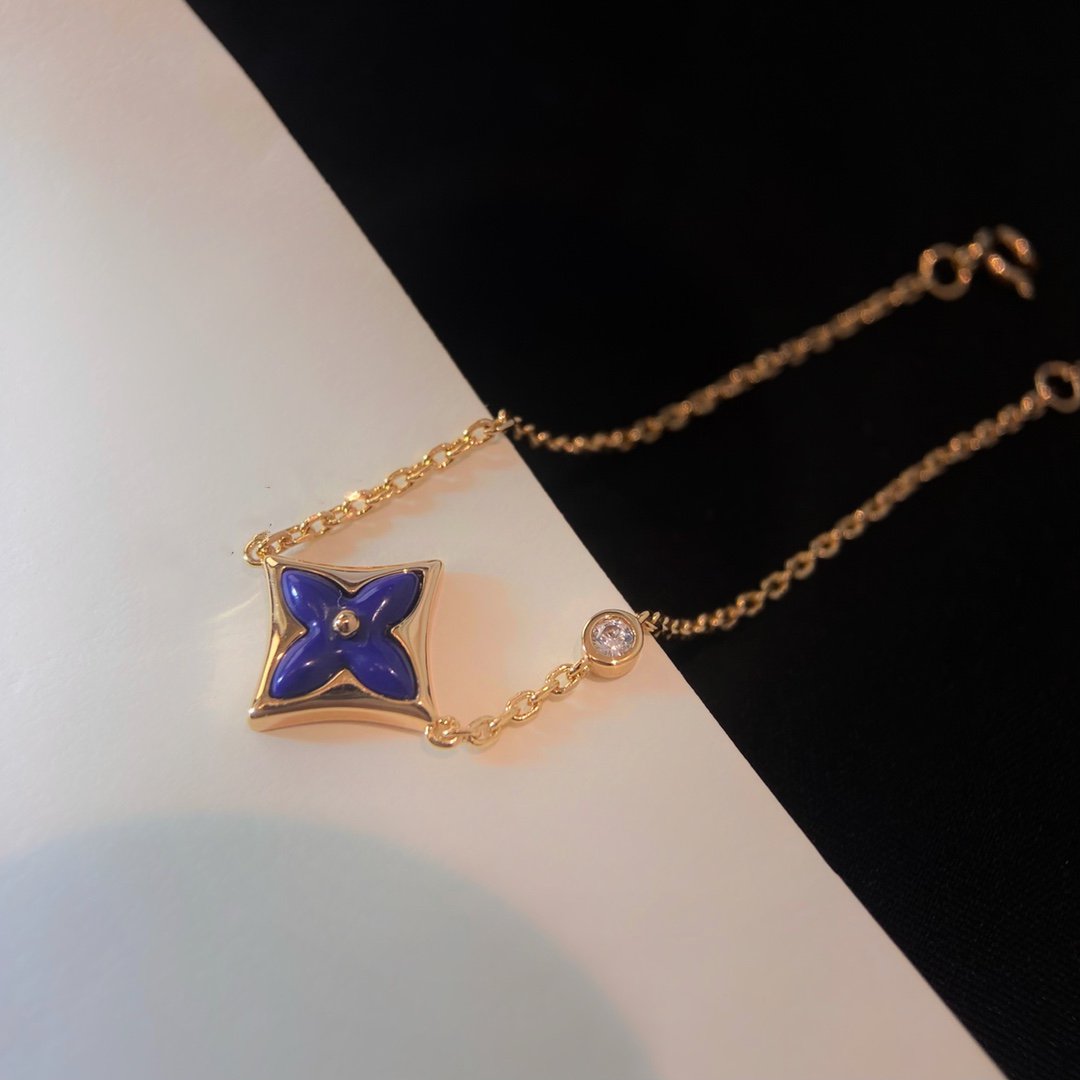 [⭐Aura ]COLOR STAR PINK GOLD DIAMOND BRACELET