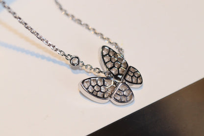 Aura SCHMETTERLING DIAMANTENHALSKETTE