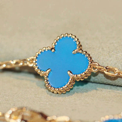 [⭐Aura ]CLOVER 20 MOTIFS TURQUOISE GOLD