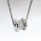 [⭐DORISW]ZERO 1 SILVER DIAMOND NECKLACE