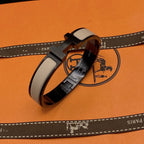 Aura H BRACELET 12MM BLACK BEIGE CERAMIC
