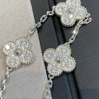 [Aura ] New  CLOVER 5 MOTIF FULL DIAMOND BRACELET COLLECTION
