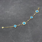 Aura STAR AND SUN TURQUOISE 4 MOTIFS 3 DIAMONDS