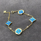 Aura STAR AND SUN TURQUOISE 4 MOTIFS 3 DIAMONDS
