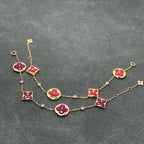 Aura STAR AND SUN CARNELIAN 4 MOTIFS 3 DIAMONDS