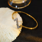 Aura VOLTE UPSITE DOWN GOLD DIAMOND BRACELET