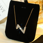 Aura VOLT SILVER DIAMOND PEDANT NECKLACE