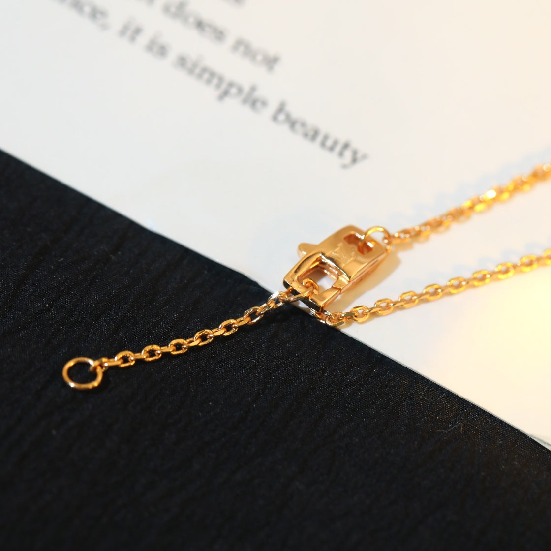 Aura STAR AND SUN DIAMOND PINK GOLD NECKLACE