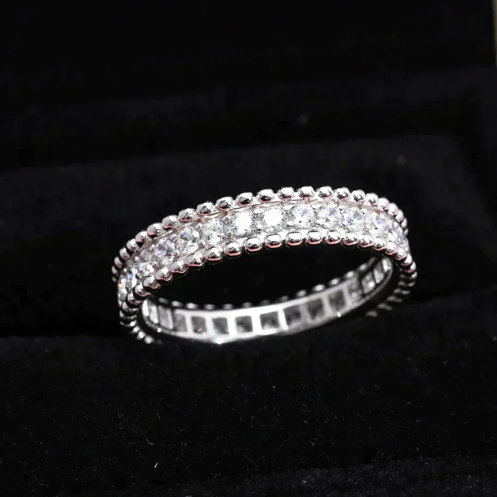 Aura PERLEE DIAMOND SILVER RING