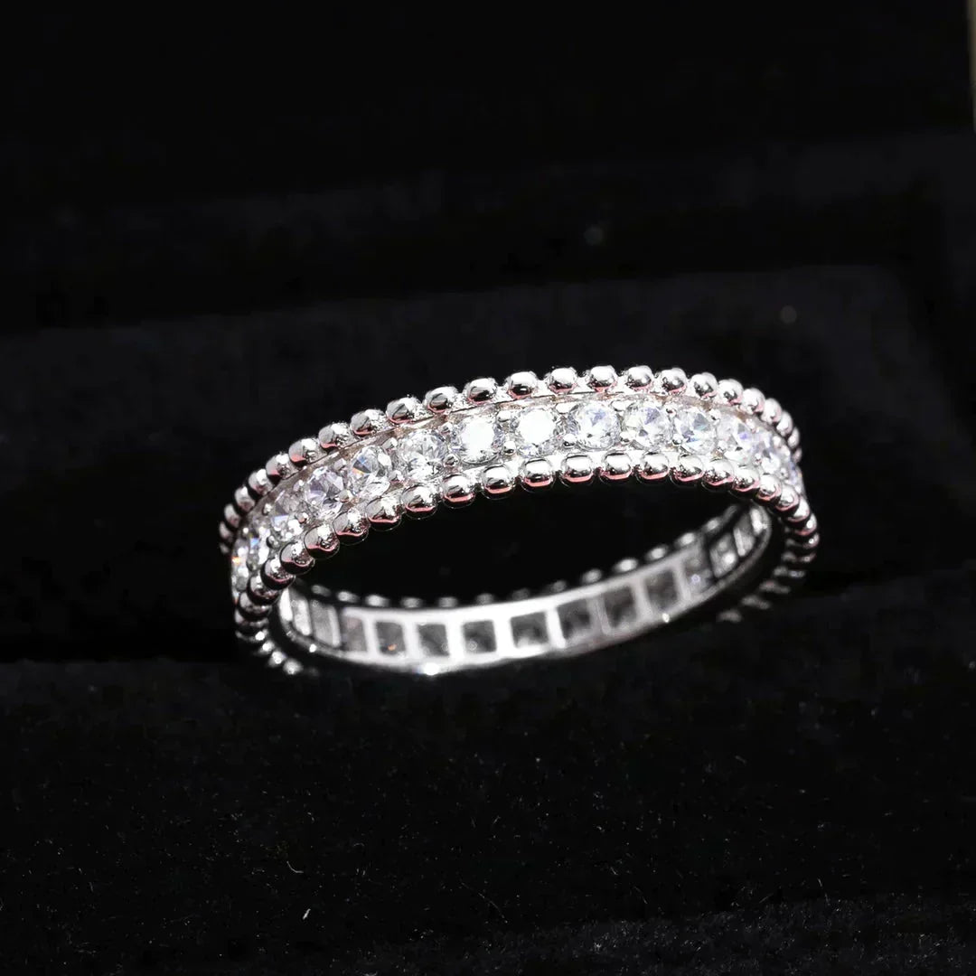 Aura PERLEE DIAMOND SILVER RING