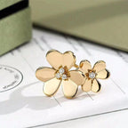 Aura CLOVER COMOS GOLD DIAMOND RING