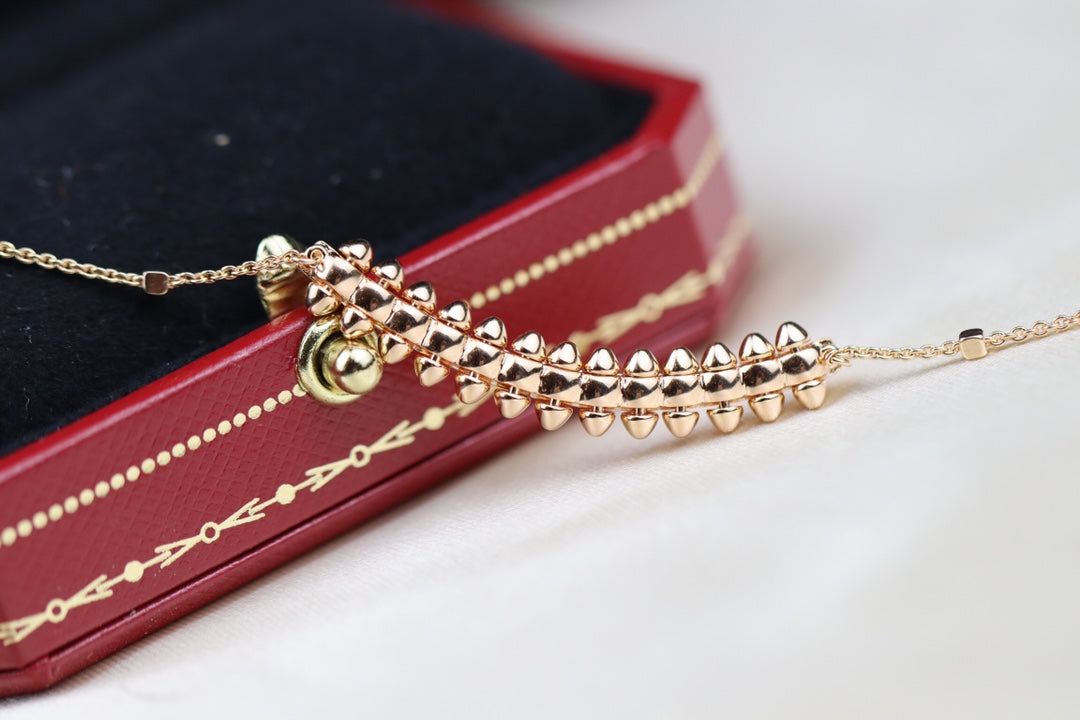 Aura CLASH PINK GOLD NECKLACE
