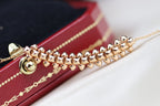 Aura CLASH PINK GOLD NECKLACE