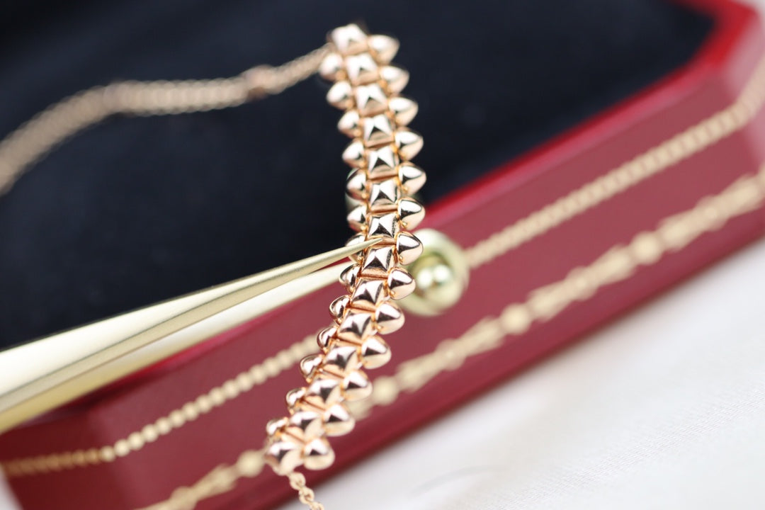 Aura CLASH PINK GOLD NECKLACE
