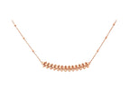 Aura CLASH PINK GOLD NECKLACE