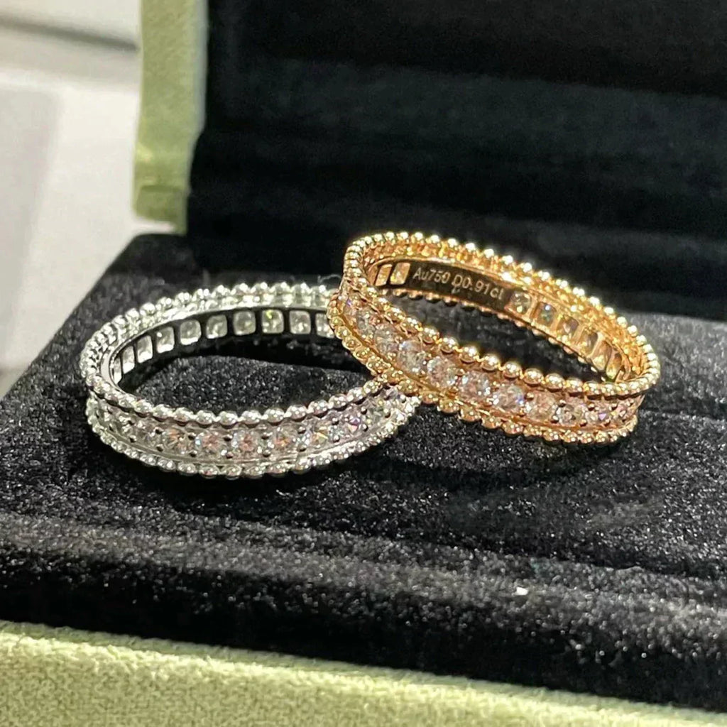 Aura PERLEE DIAMOND ROSE GOLD RING