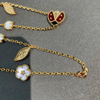 Halskette mit 15 Motiven Aura LUCKY SPRING GOLD