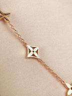 Aura STAR AND SUN 7 MOTIFS GOLD BRACELET