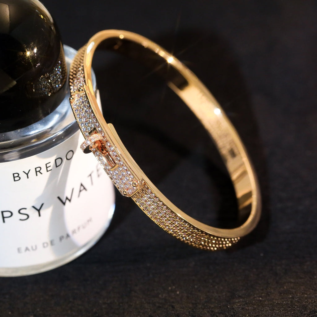 Aura KELLY BRACELET DIAMOND PAVED