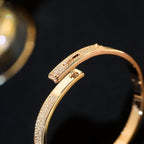 Aura KELLY BRACELET DIAMOND PAVED