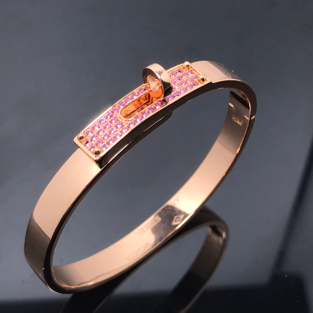 [⭐Aura ]KELLY BRACELET PINK DIAMOND