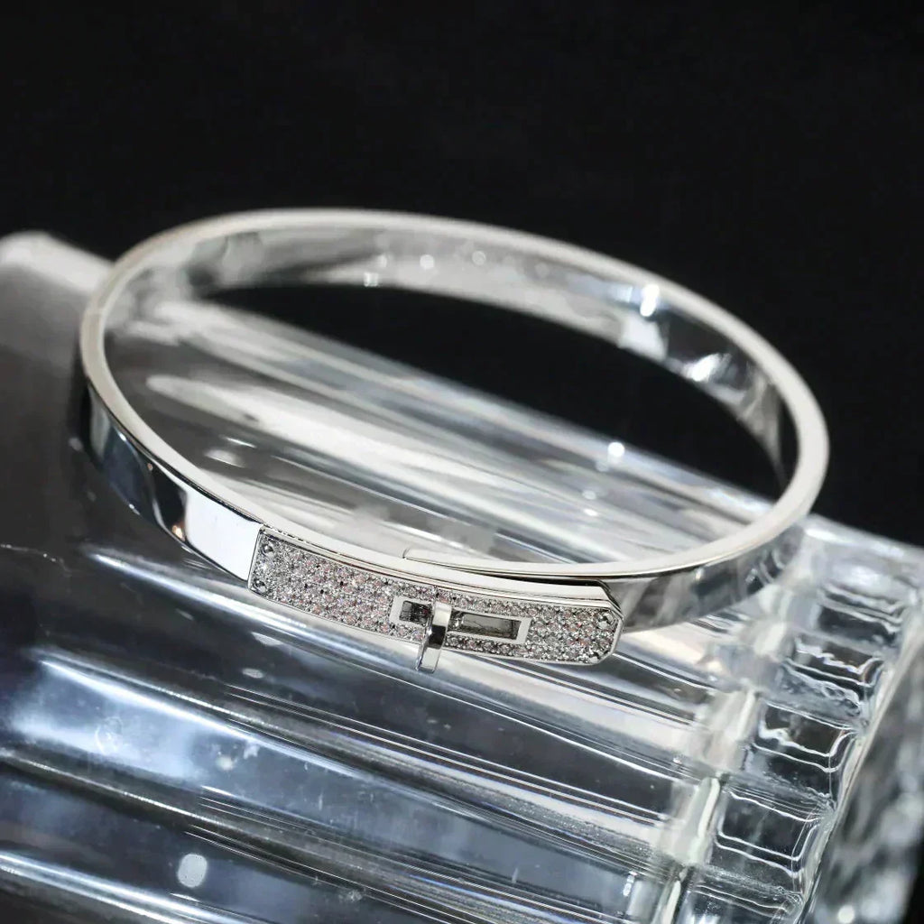 Aura KELLY SILVER DIAMOND BRACELET
