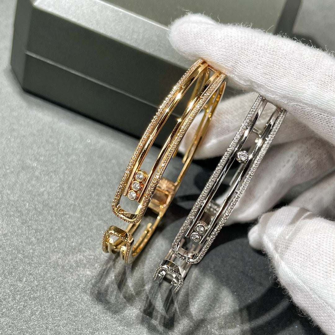 [⭐Aura ]MOVE 10TH PAVED DIAMOND BRACELET