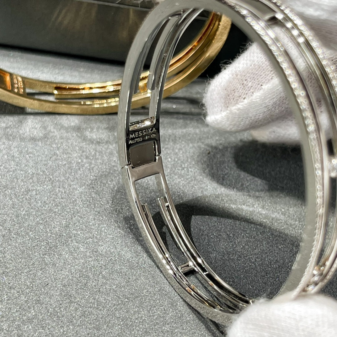 [Aura ] MOVE 10TH PAVED DIAMOND BRACELET