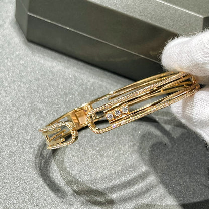 [⭐Aura ]MOVE 10TH PAVED DIAMOND BRACELET