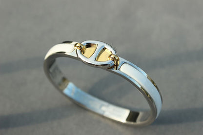 [⭐Aura ]CLIC CHAINE SILVER BRACELET