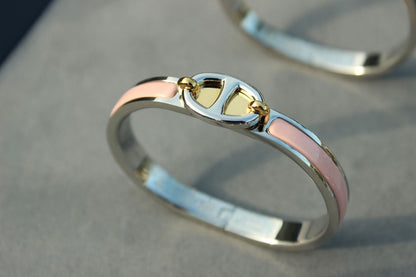 [⭐Aura ]CLIC CHAINE SILVER BRACELET