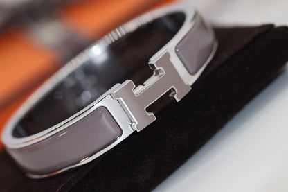 [⭐Aura ]H BRACELET 12MM BROWN