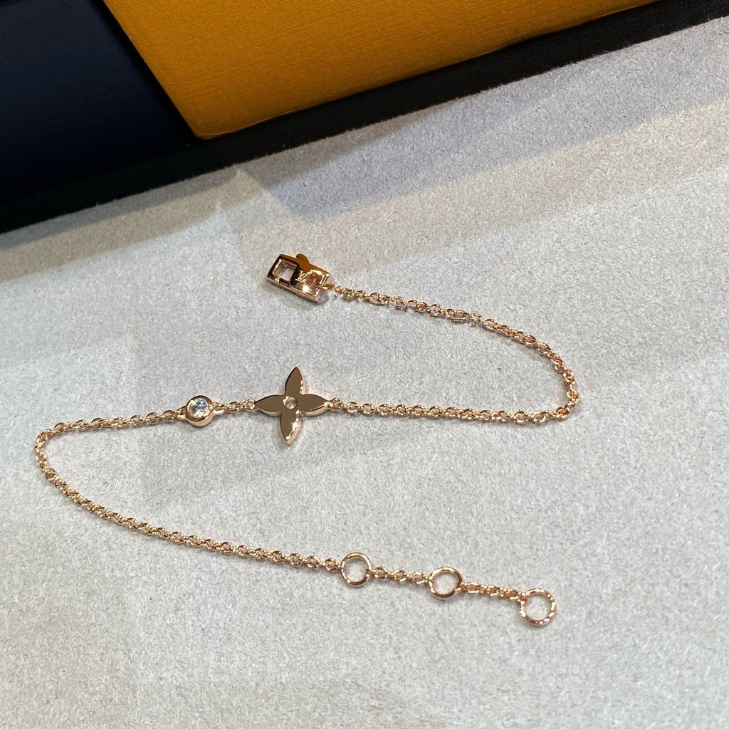Aura STAR DIAMOND PINK GOLD BRACELET