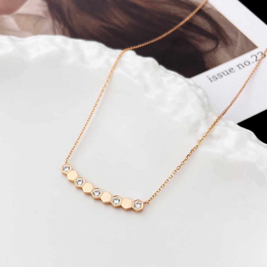 Aura BEE MY LOVE DIAMOND NECKLACE