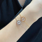 [Aura ]Aura  MOVE DIAMOND PAVED BRACELET