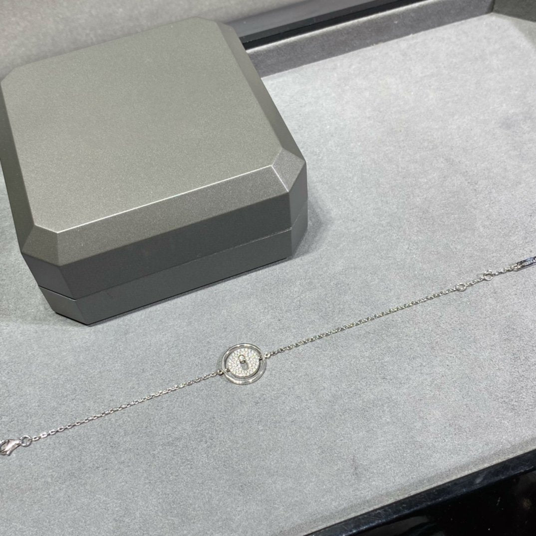 [Aura ]Aura  MOVE DIAMOND PAVED BRACELET