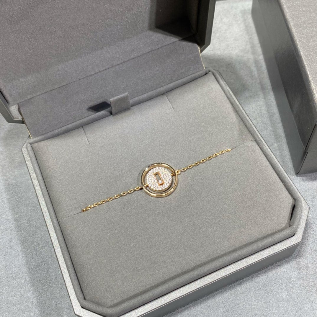 [Aura ]Aura  MOVE DIAMOND PAVED BRACELET