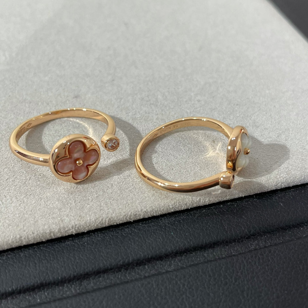 Aura SUN 1 DIAMOND PINK MOP RING