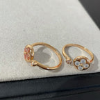Aura SUN 1 DIAMOND PINK MOP RING