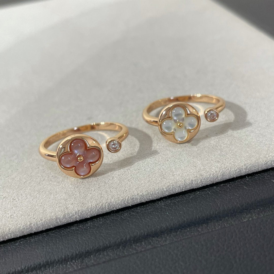 Aura SUN 1 DIAMOND PINK MOP RING