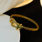 Aura FORCE 10 GOLD GREEN DIAMOND PAVED