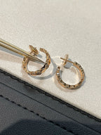Aura BEE LOVE Earrings GOLD DIAMOND