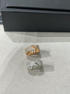 Aura LIENS EVIDENCE  DIAMOND PAVED RING
