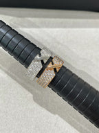 Aura LIENS EVIDENCE  DIAMOND PAVED RING