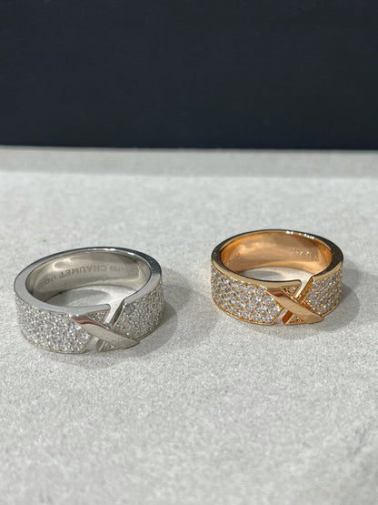 [⭐Aura ]LIENS EVIDENCE  DIAMOND PAVED RING