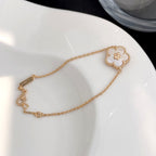 Aura LUCKY SPRING ROSE GOLD MOP BRACELET